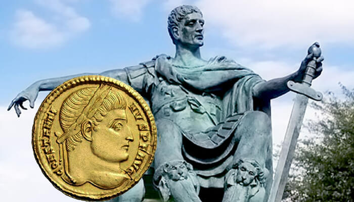 constantino I moneda