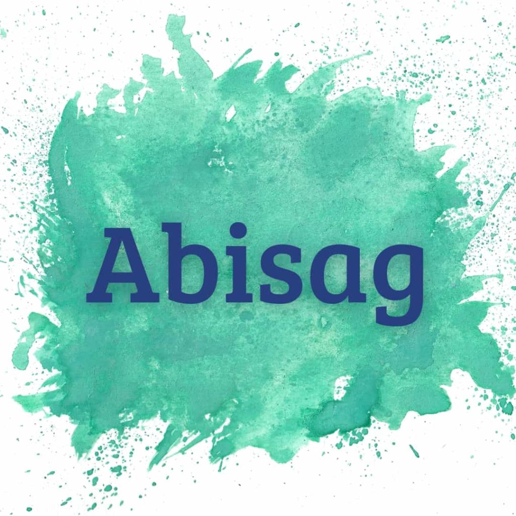 imagen del nombre abisag