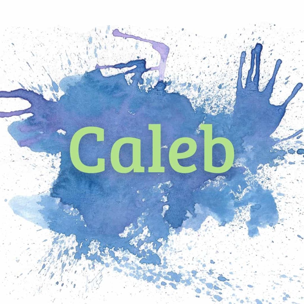imagen del nombre caleb